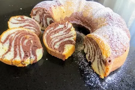 Секреты вкусной выпечки - пирог зебра: шаг 8
