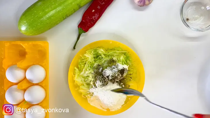Запеканка с кабачком: шаг 2