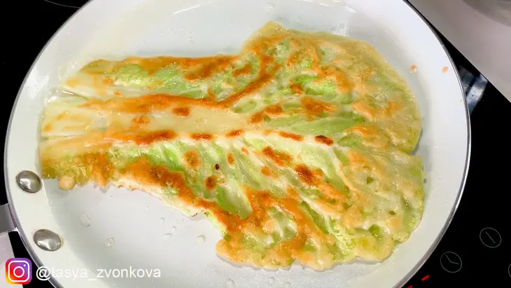 Оладьи капустные по-корейски: шаг 6