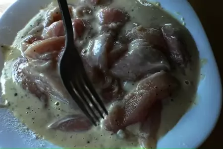 Куриная грудка в очень вкусном кляре: шаг 3