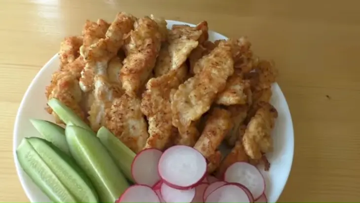 Куриная грудка в очень вкусном кляре: шаг 4