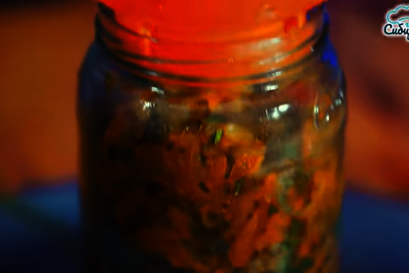 Овощная икра из баклажанов с томатами и морковью на зиму: шаг 8