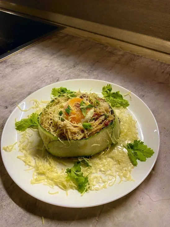 Паста жареная с анчоусами и оливками: шаг 2