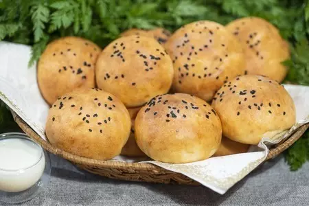 Булочки из творога в духовке без дрожжей: шаг 9