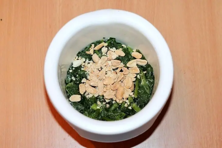 Запеканка со шпинатом и орешками #зожныйкулинар: шаг 4