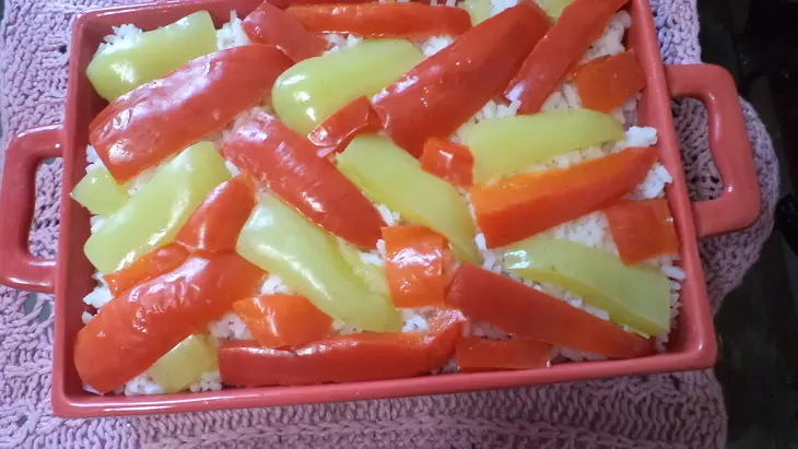 Рисовая запеканка с овощами "калейдоскоп" #зожныйкулинар: шаг 5
