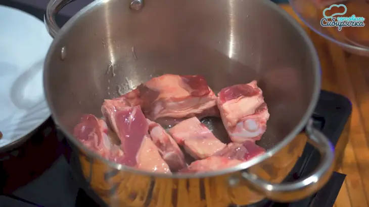 Мясной суп из говядины с овощами и клецками: шаг 4