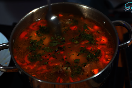 Мясной суп из говядины с овощами и клецками: шаг 9