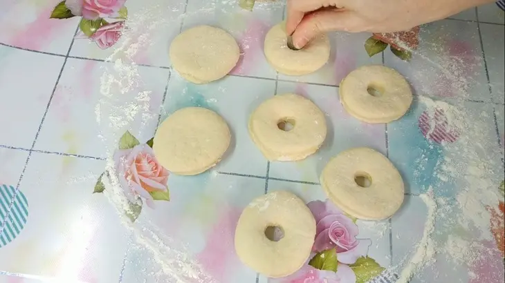 Пончики за 15 минут: шаг 3