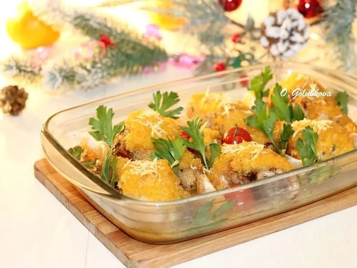 Курочка с медово-цитрусовым ароматом: шаг 7