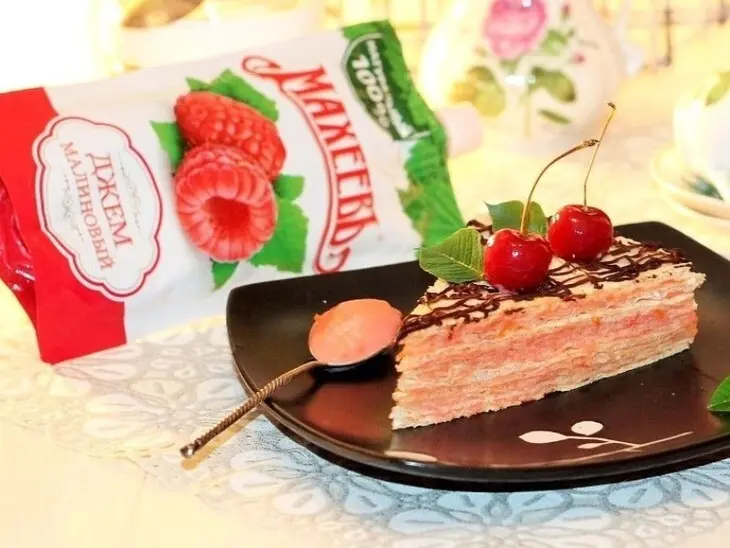 Фруктовый крем для десертов с джемом «махеевъ» «кусочки лета»: шаг 8