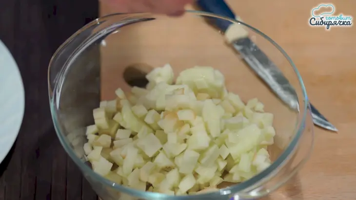Овсяные печенья с яблоками и лимонным соком: шаг 6