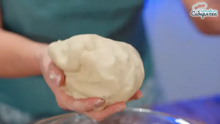 Вареники из заварного теста с начинкой из картофеля с печенью: шаг 4