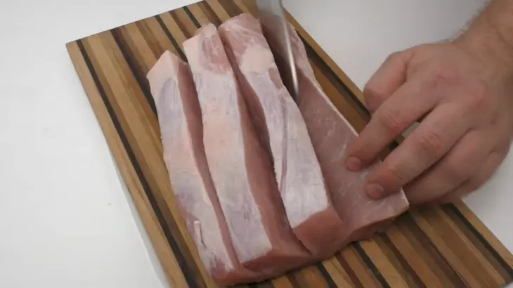 Мясная закуска на праздничный стол: шаг 1
