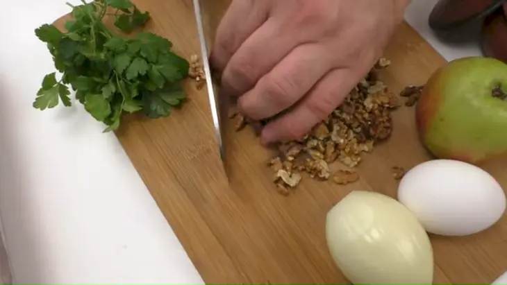Мясная закуска на праздничный стол: шаг 3