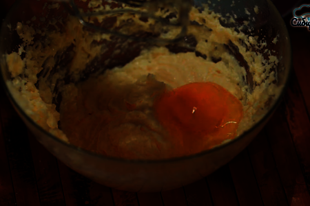 Песочные кексы на сливочном масле с начинкой из мандаринов: шаг 2