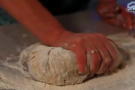 Домашний пшеничный хлеб из дрожжевого сдобного теста: шаг 4