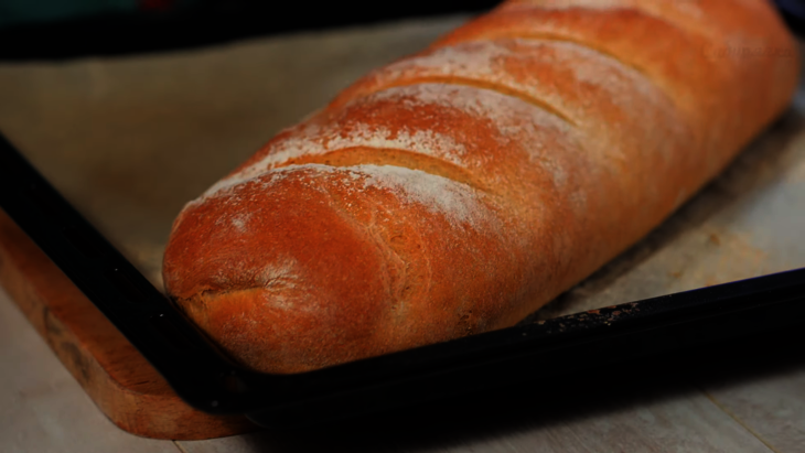 Домашний пшеничный хлеб из дрожжевого сдобного теста: шаг 8