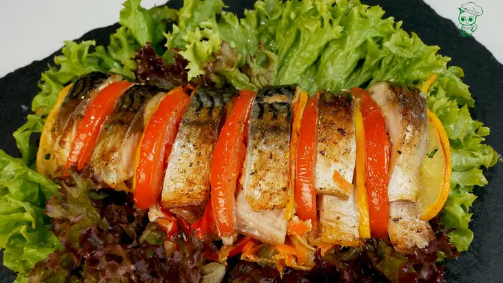 Праздничная скумбрия: шаг 1