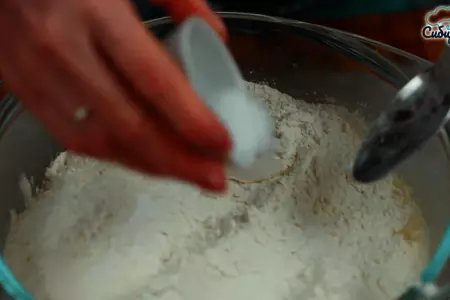 Печенье во фритюре "сибирское": шаг 4