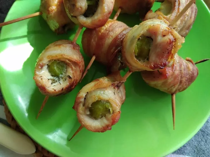 Закусочные рулетики с брюссельской капустой: шаг 10