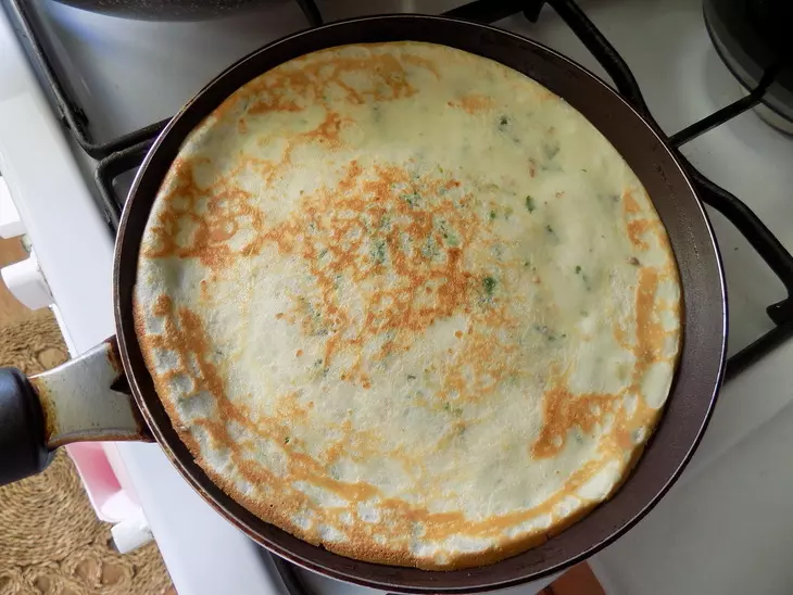 Овсяно-луковые блины с котлетами #масленица2021: шаг 7