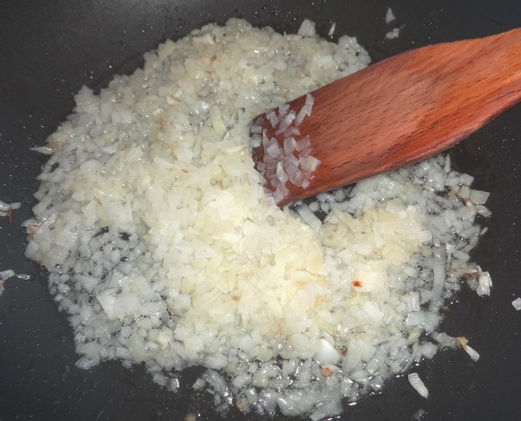 Блинчики с рисом и печёнкой #масленица2021: шаг 3