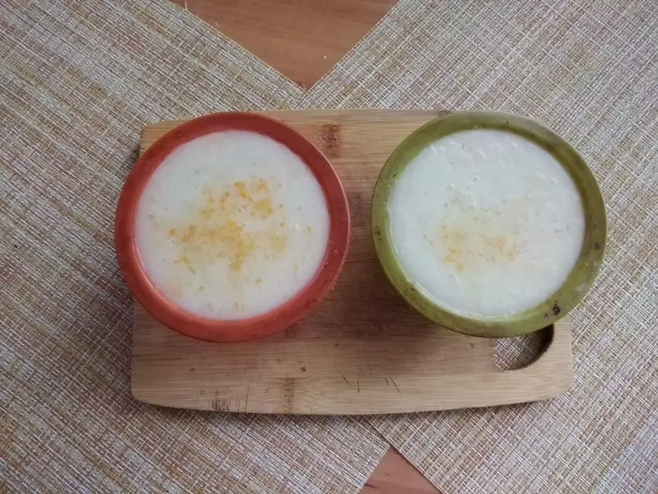 Заливное из мяса курицы на подушке из сливочного хрена: шаг 5