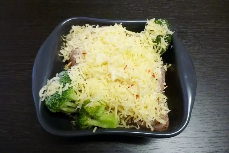 Куриная грудка, фаршированная ананасом с яблоками: шаг 5