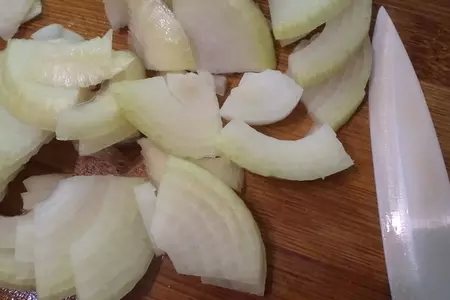 Куриная печень по-русски "ай, да потрошки!"/готовим на 23 февраля и 8 марта: шаг 1