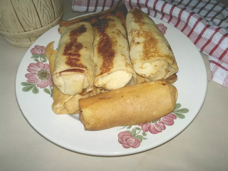 Блинчики с начинкой из картофеля и грибов #масленица2021: шаг 12
