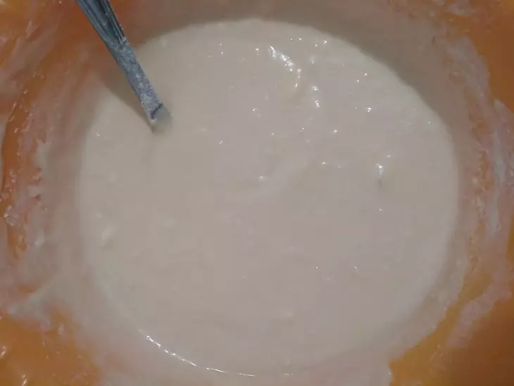 Кекс с шоколадом и крыжовником: шаг 1