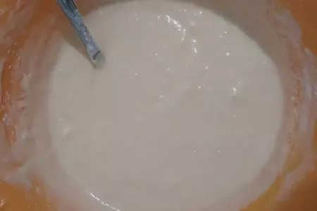 Кекс с шоколадом и крыжовником: шаг 1
