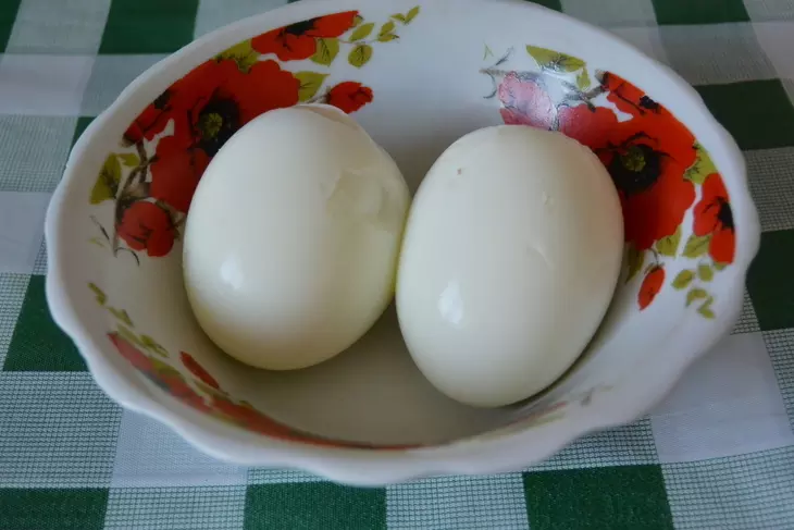 Салат "мандаринки": шаг 3