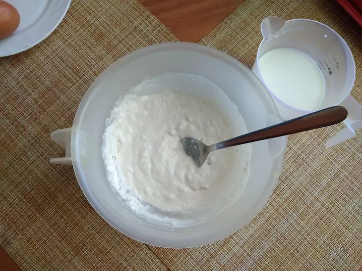 Швейцарские блинчики: шаг 1