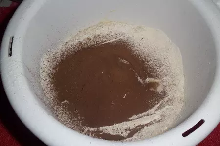 Шоколадные блины с яблоком и корицей #масленица2021: шаг 4