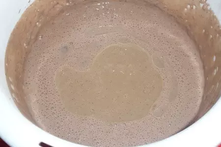Шоколадные блины с яблоком и корицей #масленица2021: шаг 6