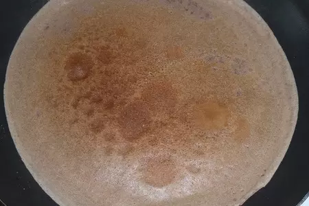 Шоколадные блины с яблоком и корицей #масленица2021: шаг 7