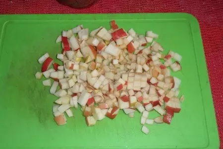 Шоколадные блины с яблоком и корицей #масленица2021: шаг 9
