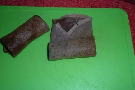 Шоколадные блины с яблоком и корицей #масленица2021: шаг 15