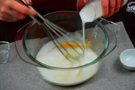 Песочное печенье на растительном масле и кефире: шаг 2