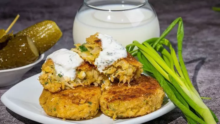 Капустные котлеты с манкой для похудения: шаг 9