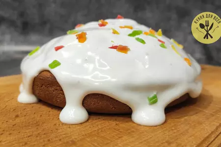 Пасхальный кулич без дрожжей: шаг 3