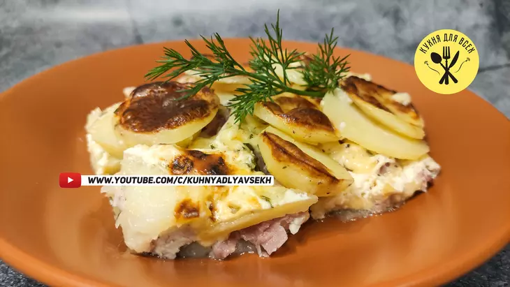 Картошка с курицей в духовке на ужин: шаг 2