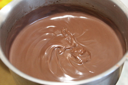 Десерт с пудингом "вкус бельгийского шоколада": шаг 2