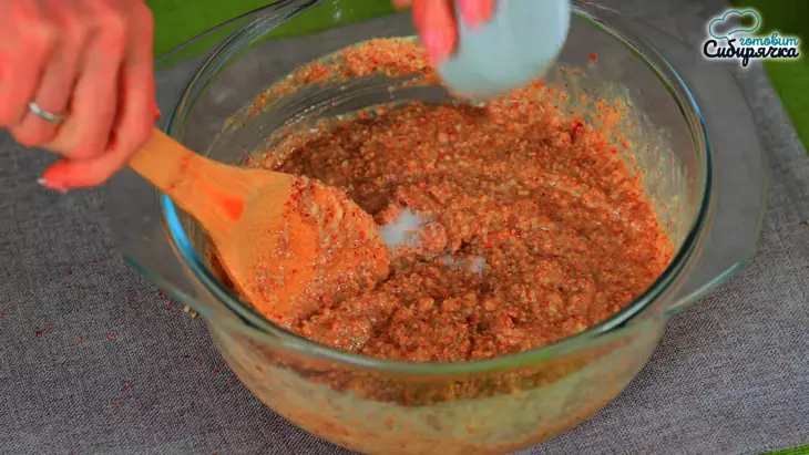 Песочное печенье с арахисом: шаг 5