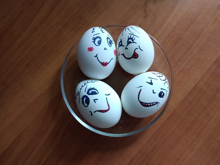 Разрисованные яйца #пасха2021: шаг 2