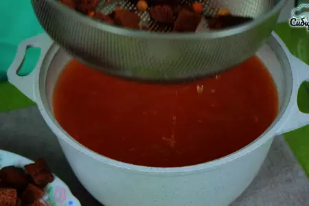 Домашний хлебный квас с рисом и изюмом: шаг 8
