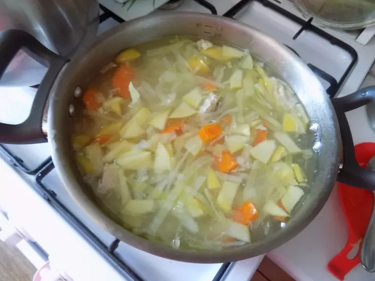 Щи с мясом индейки и яблоком #литкухня и #кулинар: шаг 1