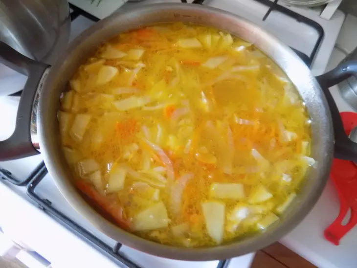 Щи с мясом индейки и яблоком #литкухня и #кулинар: шаг 3